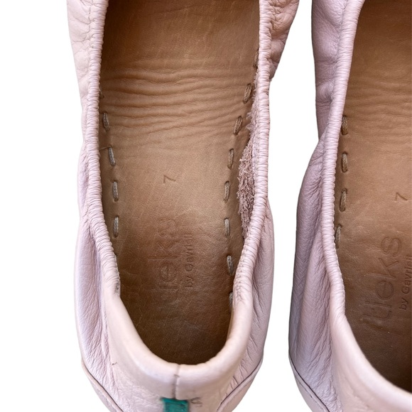 COPY - Ballerina Pink Leather Tieks Ballet Flats Size 7 - Picture 8 of 16